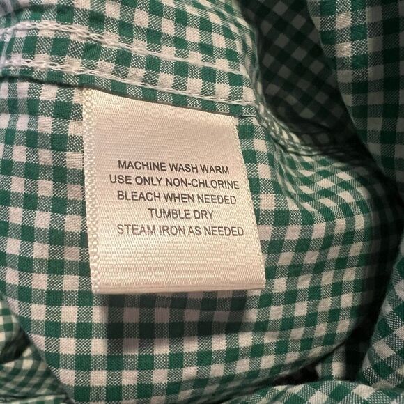 St John’s Bay Men’s Shirt Medium Gingham - Picture 4 of 4